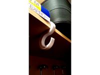 shelf hook in the pantry - gancio per ripiano dispensa - 20mm by marcottt