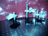 3/4'' motor mount, ideal for holding spectroscopy cells by docphoton