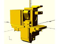 Compact Extruder with E3D V6 hot end for Roddy 3D printer by valand70