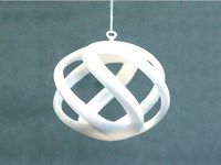Twirly elegant bauble by VECTARY
