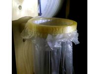 Small trash bin under the table by digiTALker