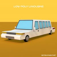 Low Poly Limousine