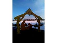 Plywood Nativity Scene Kerststal by frederikheytens