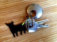 Toro de Osborne - Osborne's Bull for keychain by deLamorDesign