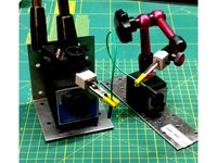 Ultimate third hand - alligator clip adapter for dial indicator holder by niceCircuits