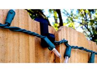 Christmas Lights Hook for Common Wood Fences (1/2") by ThinkSolutions