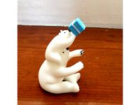 Polar Bear Christmas Ornament by JersyBeast