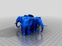 One in Five Elephants by Caromsubira