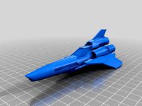 Battlestar Galactica - Viper Mark 2 V6 by alpokemon