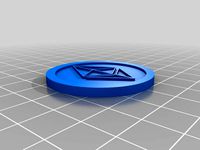 Ethereum Digital Coin 40x3mm v3 by fay