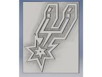 San Antonio Spurs Logo by ADETCHEVERRY