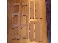 Gunrack for airsoft replicas DXF MDF 8MM CNC by Stinjin