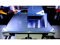 Glass Bed Corner Anet A8 A6 / Bride verre + entretoise by Farfadux
