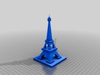 Simple Eiffel Tower by 3DDreamBox
