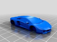 Lamborghini car key chain by 3DDreamBox