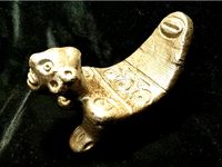 Taino Ritual Seat, Duho, Dominican Republic by dricketts