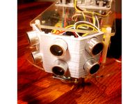 HC-SR04P Triple Mount by stuartm
