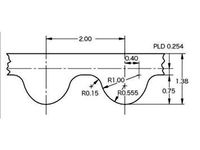 GT2 Belt accurate Path by MRC