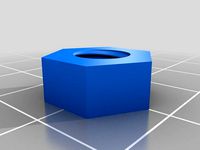 5/16ths and m8 nut  by Light24bulbs