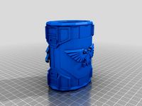 Warhammer 40k Aquilla Dice Cup by Naurandir