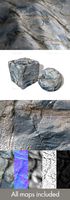 Grey Cracked Rock Seamless Texture