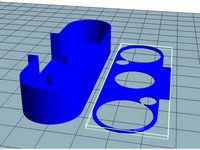 Carcasa para camara raspberry con infrarojos by rsr6388