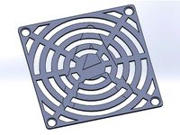 Tapa ventilador 80mmx80mm Anet A8 by rsr6388