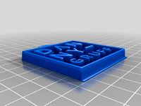 Danny Gruff Keyring by Dedude007