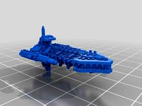 Chaos Raiding Ships by Mkhand_Industries