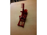 Lasercut catapult with trigger mechanism by Linkaan