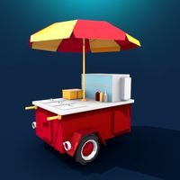 Hot Dog Cart