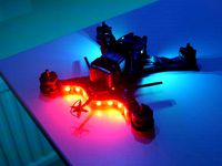 Wondrous Drones Yin Yang LED bar mount by 3DJakob