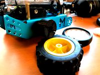 mBot Tractor Wheel Hub by jeffballweg
