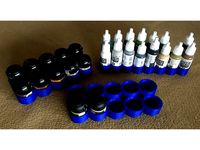 Customizable parametric paint bottle holder by DreiDBV