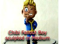 Chibi Fallout Boy by FearDaAlien