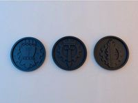 40k Tokens - Titan Legions - 60mm x 4mm by alphaflight83