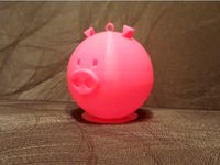 Christmas bauble Pig by szczehoo