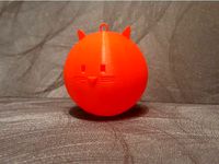 Christmas bauble Cat by szczehoo