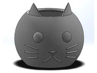 Cat Planter with Drainage Holes (Small) by mplant