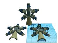 Tardis Tree Topper by Vyrago