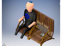 Mensch on a bench by nm081301