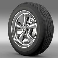 Mopar Dodge Challenger wheel