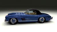 Mercedes 300SL Roaster Top