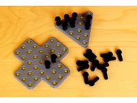 Multi-Color Peg Solitaire by MosaicManufacturing