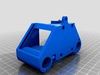 E3D clone anet a6 bowden X carriage by ejpsx