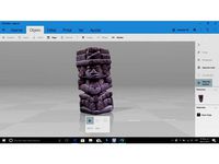 Mayan God statue 3D scanned by Ultrachangon