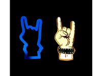 Rock On cookie cutter by Kingmar