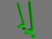 Tellermine post 15mm by Pasquill