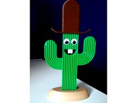 Cactus Jack - Groovy Saguaro Dude by roznerd