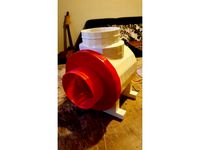 Inline Extractor Fan for K40 (or other use) by TankyTurk